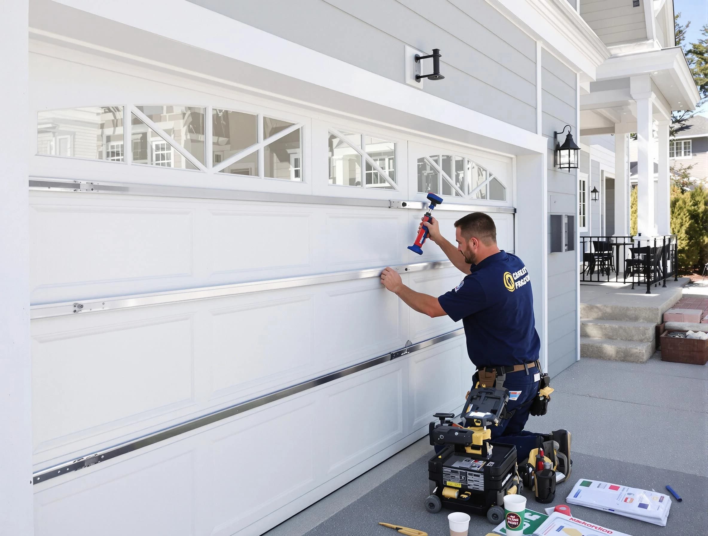 Professional garage door installation by Concord Garage Door Repair in Concord